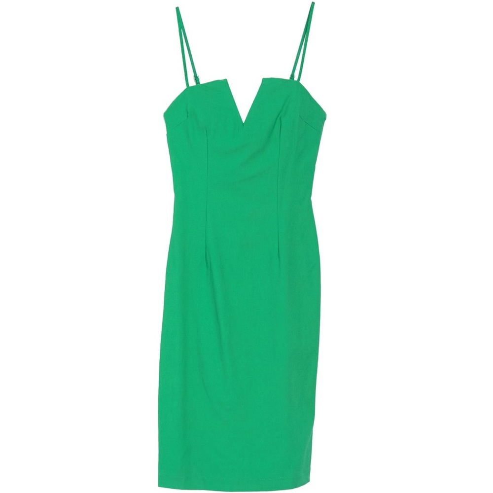 NWT, FAVLUX – Notched V-Neck Bodycon Dress